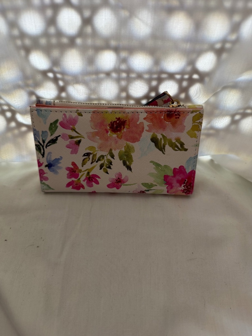 Nanette Lepore Floral Wallet – Zip Around Bifold